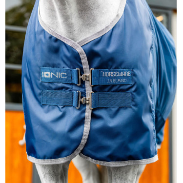 Capa Horseware Ionic Therapy Mesh Cooler Bleu imperial / argent /Marine Azul