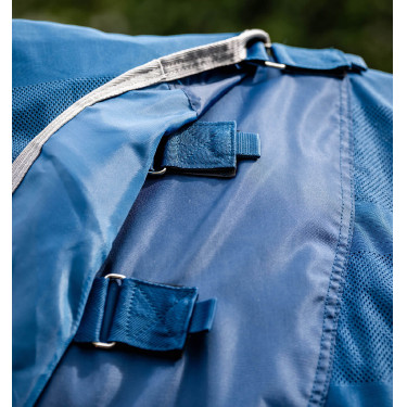 Capa Horseware Ionic Therapy Mesh Cooler Bleu imperial / argent /Marine Azul
