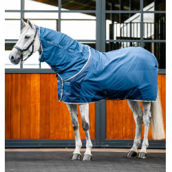 Capa Horseware Ionic Therapy Mesh Cooler Bleu imperial / argent /Marine Azul