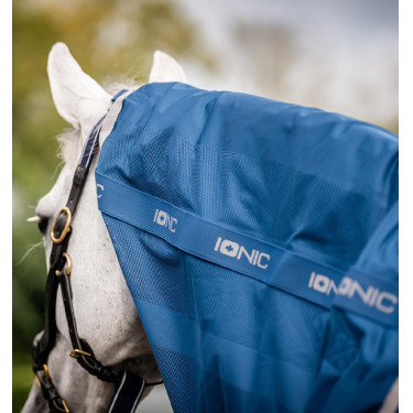 Capa Horseware Ionic Therapy Mesh Cooler Bleu imperial / argent /Marine Azul