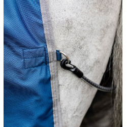 Capa Horseware Ionic Therapy Mesh Cooler Bleu imperial / argent /Marine Azul