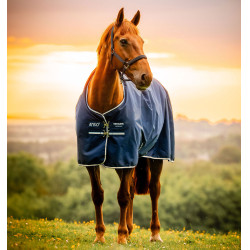 Capa Horseware Amigo Ripstop 900D Pônei Turnout 0g Marine witney Azul-marinho