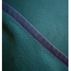 Capa Horseware Amigo Jersey Poney Cooler Dinastia verde / marinho / prateado