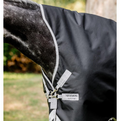 Cobertura Horseware Amigo 1200D Wug Turnout 150g Preto / cinza titânio / prata Cobertura Horseware Amigo 1200D Wug Turnout 150g Preto / cinza titânio / prata