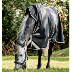 Cobertura Horseware Amigo 1200D Wug Turnout 150g Preto / cinza titânio / prata Cobertura Horseware Amigo 1200D Wug Turnout 150g Preto / cinza titânio / prata