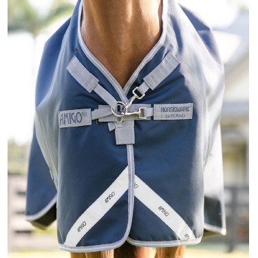Manta de Equitação Horseware Amigo 1200D 250g impermeável Manta de Equitação Horseware Amigo 1200D 250g impermeável