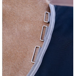Capa Horseware Amigo 1200D Pônei Turnout 50g Preto / cinza titânio / prata Capa Horseware Amigo 1200D Pônei Turnout 50g Preto / cinza titânio / prata