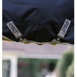 Capa Horseware Amigo 1200D Pônei Turnout 50g Preto / cinza titânio / prata Capa Horseware Amigo 1200D Pônei Turnout 50g Preto / cinza titânio / prata