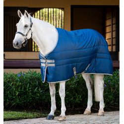 Cobertura de estábulo Horseware Amigo Ripstop Insulator 50g Marinho / cinza titânio Azul-marinho Cobertura de estábulo Horseware Amigo Ripstop Insulator 50g Marinho / cinza titânio Azul-marinho