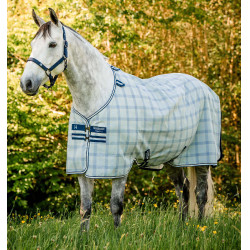 Capa anti-moscas Horseware Newmarket Pônei Marine witney Azul-marinho Capa anti-moscas Horseware Newmarket Pônei Marine witney Azul-marinho