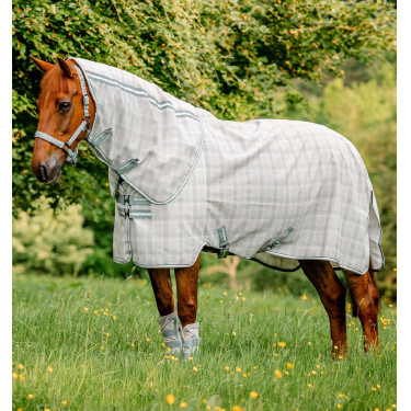 Capa anti-moscas Horseware Newmarket Plus Carvão de madeira witney Cinzento