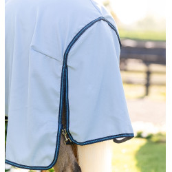 Capa anti-dermatite Horseware Amigo Ripstop Pônei Azul azul / Marinho / azul elétrico Capa anti-dermatite Horseware Amigo Ripstop Pônei Azul azul / Marinho / azul elétrico