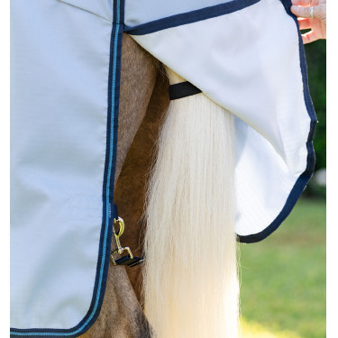 Capa anti-dermatite Horseware Amigo Ripstop Pônei Azul azul / Marinho / azul elétrico Capa anti-dermatite Horseware Amigo Ripstop Pônei Azul azul / Marinho / azul elétrico