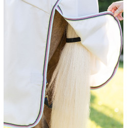 Capa anti-dermatite Horseware Amigo Ripstop Pônei Prata / limão / marinho / rosa / azul Capa anti-dermatite Horseware Amigo Ripstop Pônei Prata / limão / marinho / rosa / azul