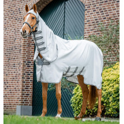 Capa antialérgica Horseware Amigo Ripstop Prata / cinza titânio / prata