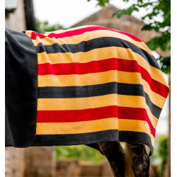 Quadrado polar Horseware Newmarket OrBranco Preto
