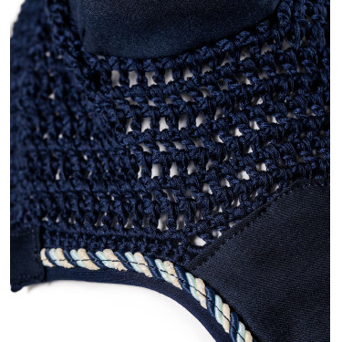 Boné anti-moscas Horseware Newmarket Marine witney Azul-marinho