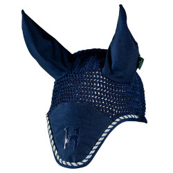 Boné anti-moscas Horseware Newmarket Marine witney Azul-marinho