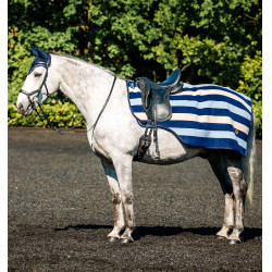 Boné anti-moscas Horseware Newmarket Marine witney Azul-marinho