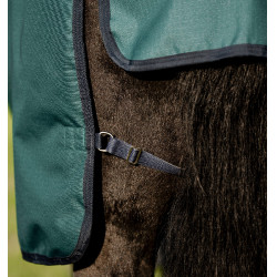 Cobertura Amigo Ripstop Horseware 900D Plus Turnout 200g Dinastia verde / marinho / prateado