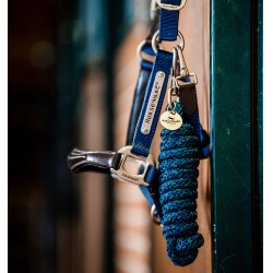 Longe Horseware Signature Marinho / verde caçador Multicolor
