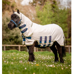 Manta antimoscas p/ mini cavalos - proteção UV 90% Manta antimoscas p/ mini cavalos - proteção UV 90%