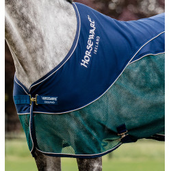 Camisa secante Horseware Signature Sport Cooler Marinho / verde caçador Multicolor Camisa secante Horseware Signature Sport Cooler Marinho / verde caçador Multicolor