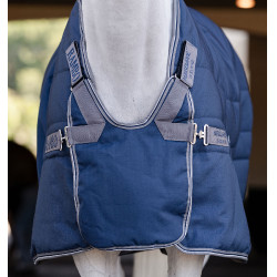 Cobertura Horseware Rambo Optimo Stable Plus 400g Marinho / tempestade / cinza prateado Azul-marinho