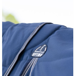 Cobertura Horseware Rambo Optimo Stable Plus 400g Marinho / tempestade / cinza prateado Azul-marinho