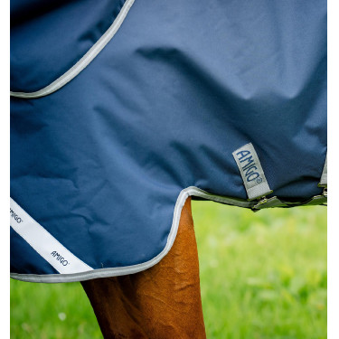 Capa Horseware Amigo 1200D Plus Turnout Bundle 50g 100g e 200g Marinho / cinza titânio / prata Azul-marinho Capa Horseware Amigo 1200D Plus Turnout Bundle 50g 100g e 200g Marinho / cinza titânio / prata Azul-marinho