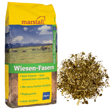 Ervas de prado Fibras de pastagem Marstall 12,5 kg