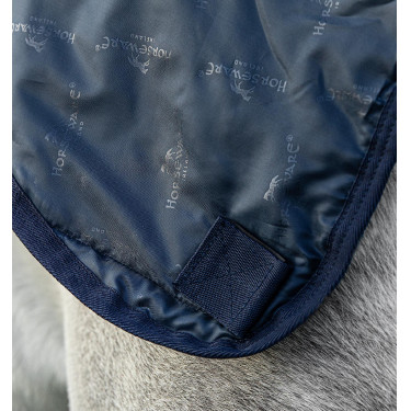 Capa de exterior Horseware Rambo® Summer 0g com disco e forro de 100g Marinho / cinza Azul Capa de exterior Horseware Rambo® Summer 0g com disco e forro de 100g Marinho / cinza Azul