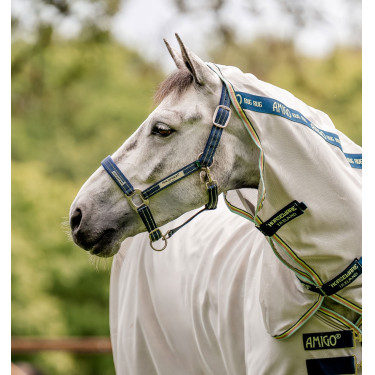Cabeçada Especial para Pastagem Horseware® Fieldsafe Marinho Azul-marinho