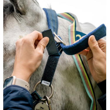 Cabeçada Especial para Pastagem Horseware® Fieldsafe Marinho Azul-marinho