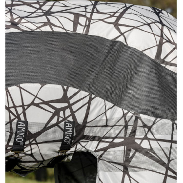 Capa Equitação Anti-Moscas 3-em-1 com Camuflagem