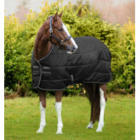 Cobertura Horseware Amigo Diamond Insulator 200g Preto / preto / prata