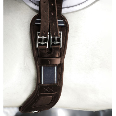 Cilha curta Horseware Micklem Castanho