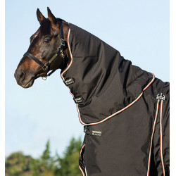 Cobre-pescoço Horseware 0g para manta Rambo Optimo Preto / laranja Multicolor Cobre-pescoço Horseware 0g para manta Rambo Optimo Preto / laranja Multicolor