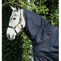 Cobre-pescoço Horseware 0g para manta Amigo XL Marinho / marinho / Vermelho Azul-marinho