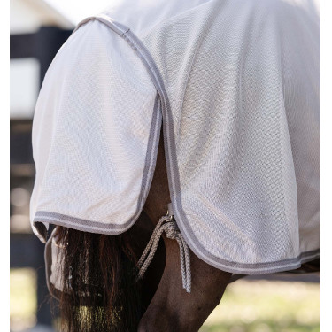 Capa anti-moscas Horseware Amigo Bug Rug Petite 0g Prata / cinza titânio / prata