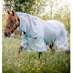 Manta antimoscas ecológica para cavalo - proteção UV