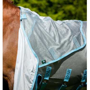Manta antimoscas ecológica para cavalo - proteção UV