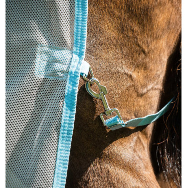 Manta antimoscas ecológica para cavalo - proteção UV