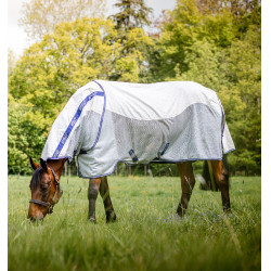 Manta antimoscas equestre respirável com proteção UV Manta antimoscas equestre respirável com proteção UV