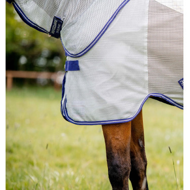 Manta antimoscas equestre respirável com proteção UV Manta antimoscas equestre respirável com proteção UV