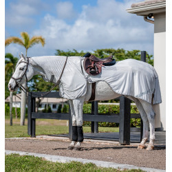 Cobre-rins Horseware anti-moscas Fluo Amigo Flyrider 0g Prata / cinza titânio / prata Cobre-rins Horseware anti-moscas Fluo Amigo Flyrider 0g Prata / cinza titânio / prata