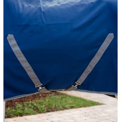 Cobertura de box Horseware Rambo forro de microfibra Marinho / tempestade / cinza prateado Azul-marinho Cobertura de box Horseware Rambo forro de microfibra Marinho / tempestade / cinza prateado Azul-marinho