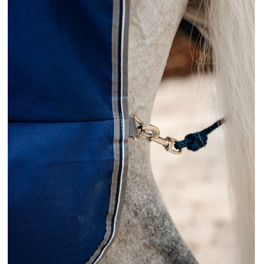 Cobertura de box Horseware Rambo forro de microfibra Marinho / tempestade / cinza prateado Azul-marinho Cobertura de box Horseware Rambo forro de microfibra Marinho / tempestade / cinza prateado Azul-marinho
