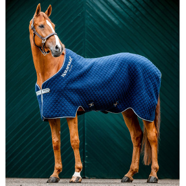 Cobertura Horseware Autumn Cooler 100g Marinho / marinho / prata Azul-marinho