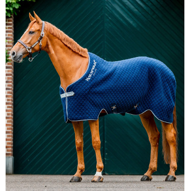 Cobertura Horseware Autumn Cooler 100g Marinho / marinho / prata Azul-marinho